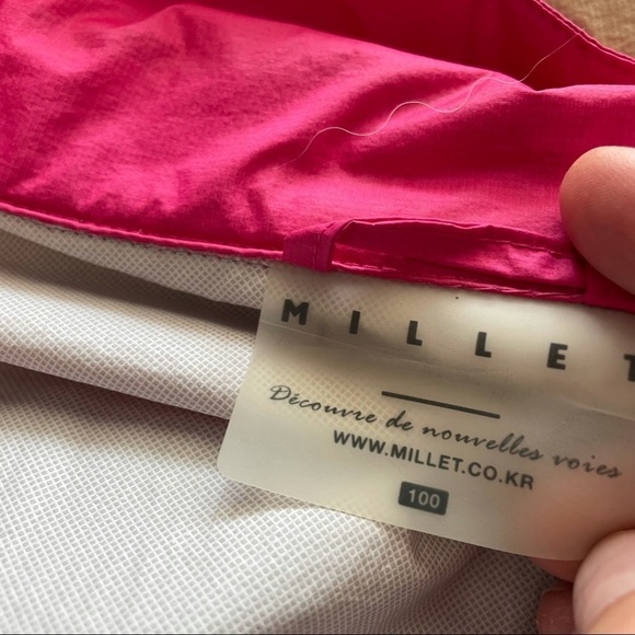 Millet Ladies Unlined Tan, Black, Pink Jacket - Picture 10 of 13